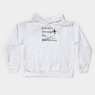 journey through the pages Kids Hoodie